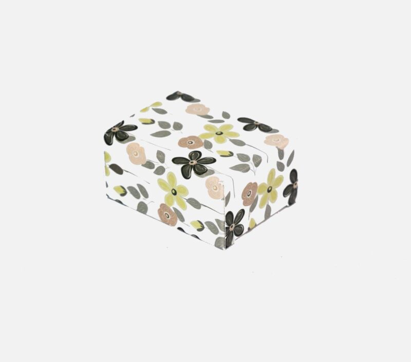 Soap Box White Green Pack Of 75( L2.5" X W1.75" X H1.25")(75)