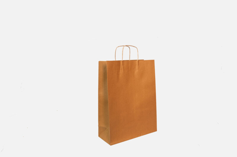 Paper Bag Brown Pack Of 100(8.5"x11.5"x4")(100)